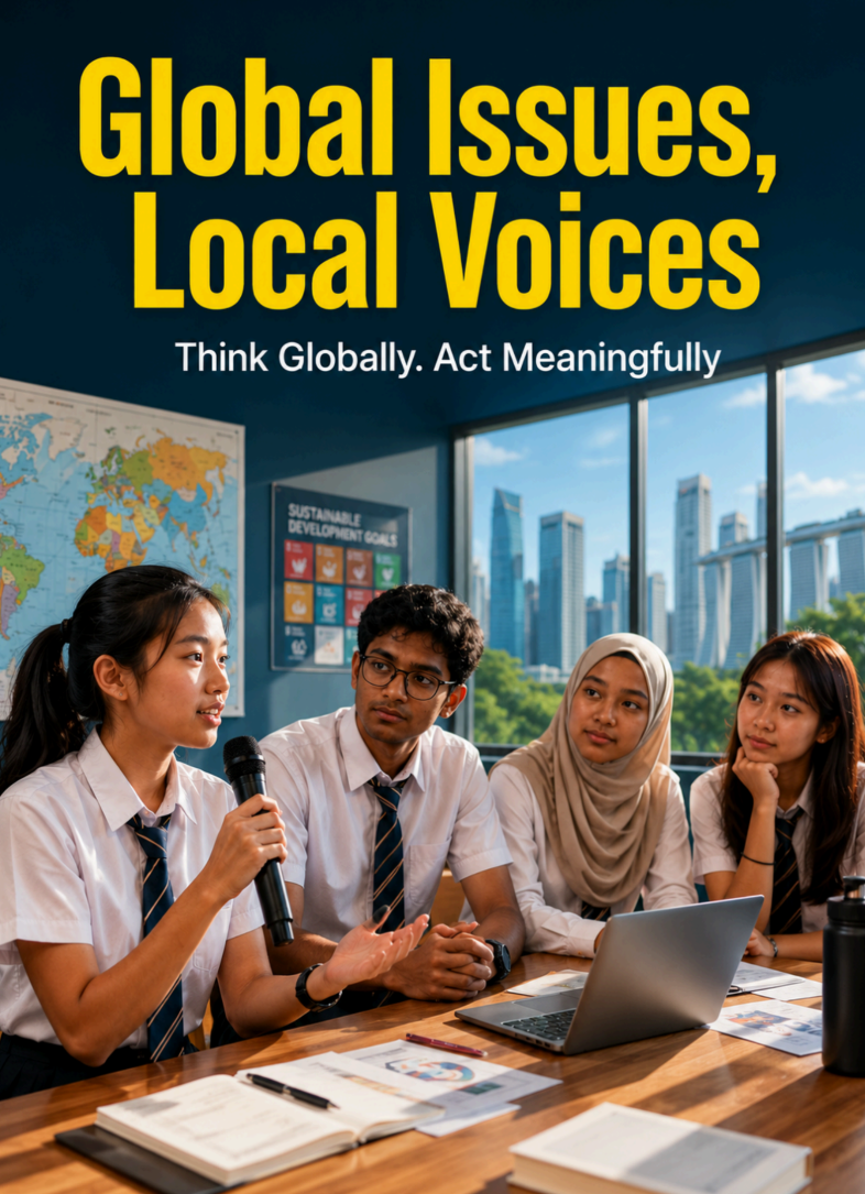 NewsREAD 第2期封面：Global Issues, Local Voices